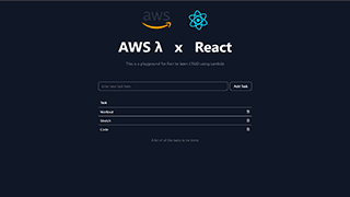 AWS React TypeScript Todo App